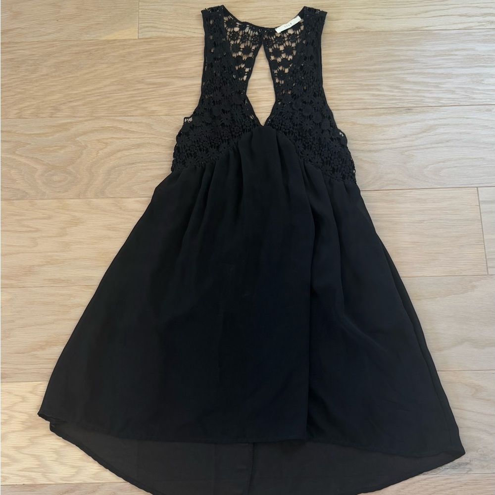 LUSH nordstrom women’s Black Lace Dress size XS